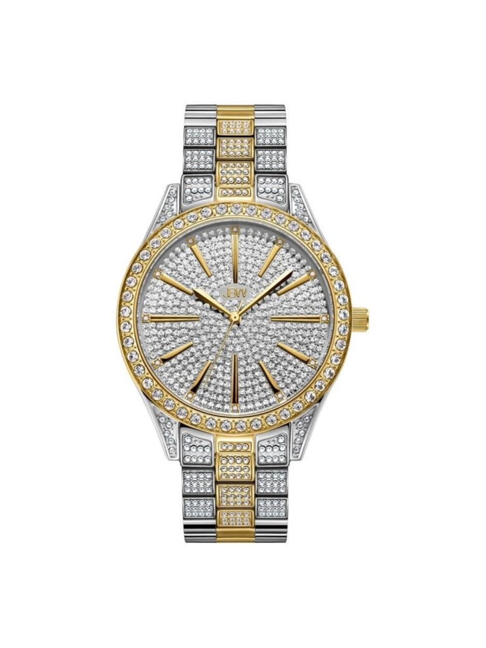 NWT JBW Cristal 39 Silver-tone Dial Ladies Watch